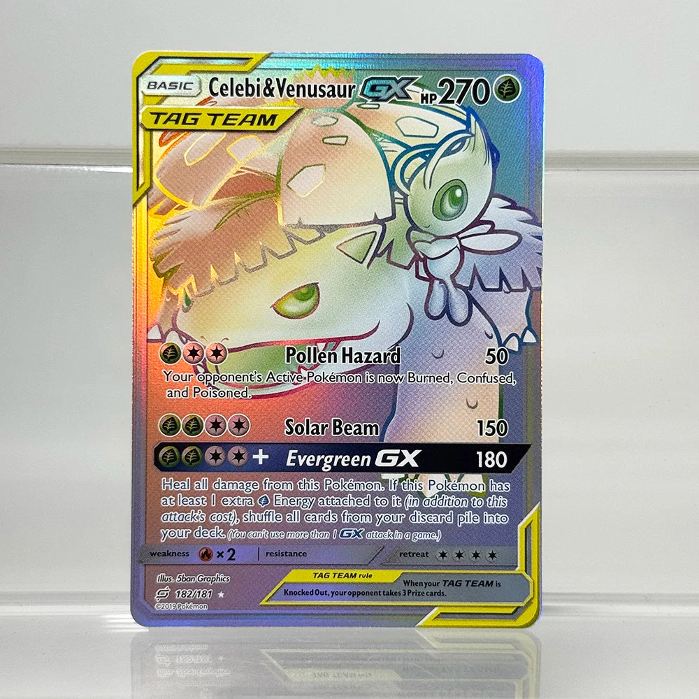 PKM Holographic PROXY Cards Scarlet-Violet Series Latias EX Pikachu EX Alolan Exeggutor PTCG Game Collection Cards Game Toys