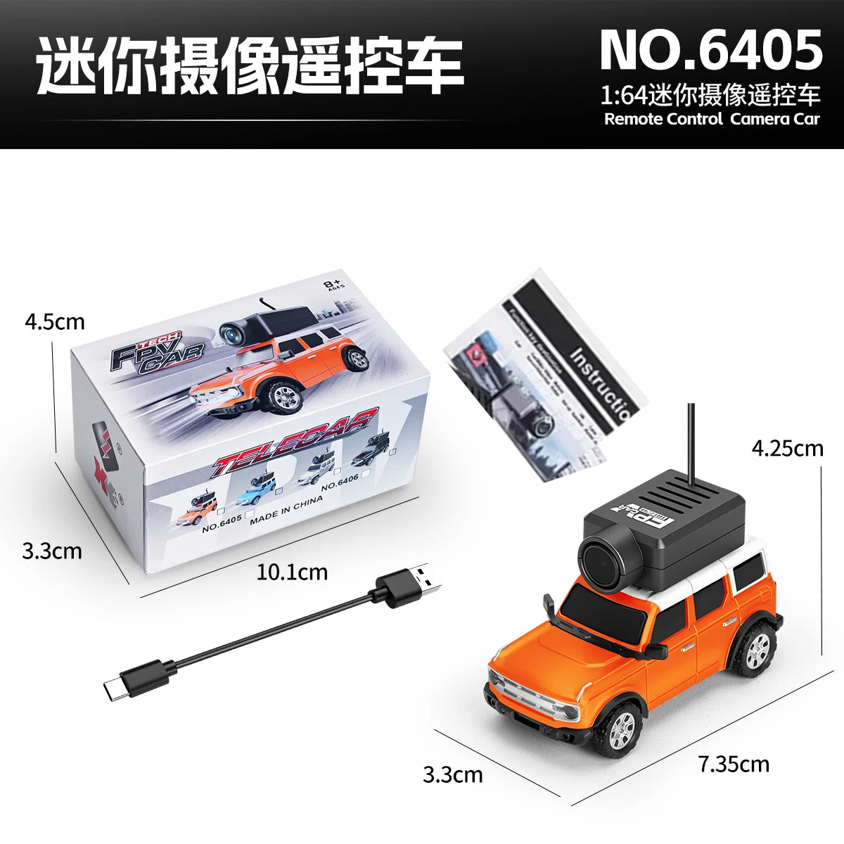 WLtoys 6405 6406-C Remote Control Camera Car With FPV View 720P Video APP Control VR Function 2.4G WiFi RC Drift Car 1:64 Scale