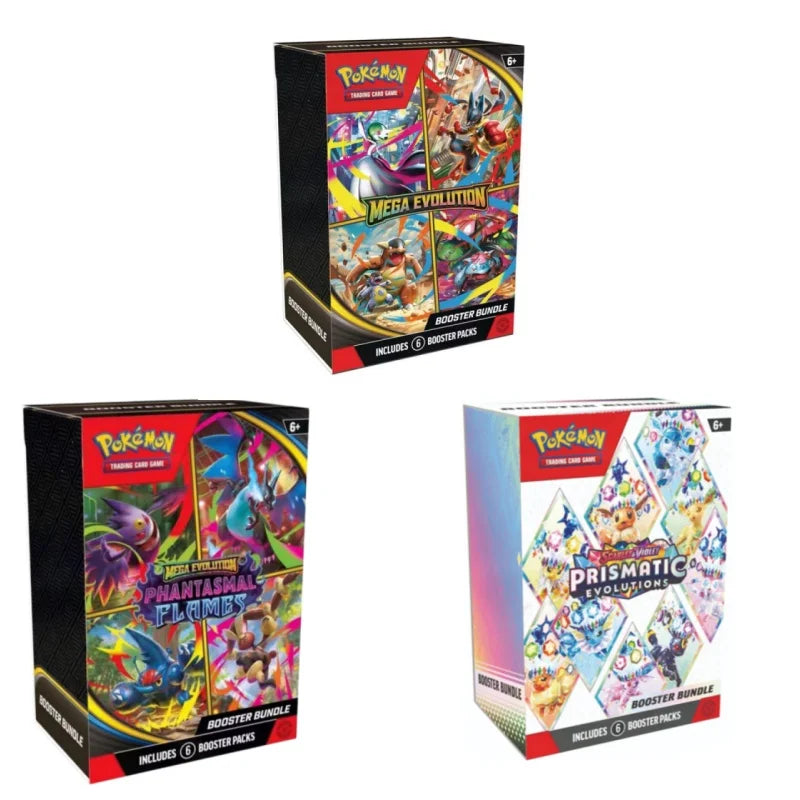 Pokemon Card v10 Booster bundle M2 Booster bundle Prismatic Evolutions Scarlet Violet 151 English Booster Transaction Cards Gift