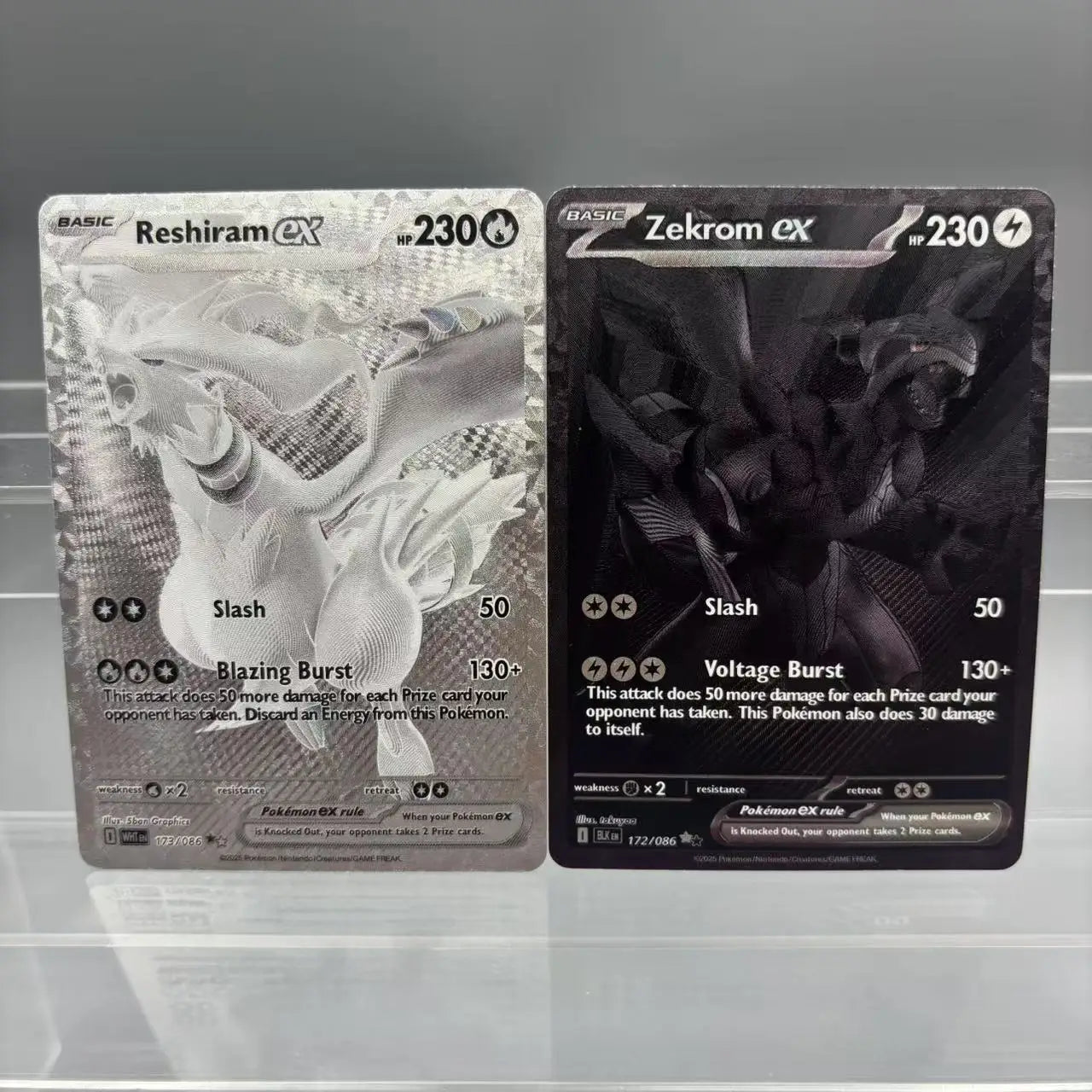 DIY PTCG Collection Umbreon Victini Zekrom Reshiram Gengar DIY Self Made Single Card Classic Game Anime Card Gift Toy