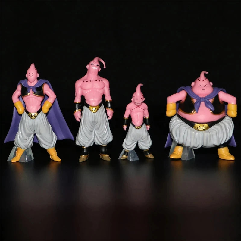 New 8pcs/Set Dragon Ball Z Anime Figure Majin Buu Fat Buu PVC Action Figures Collection Model Toys For Children Adult Gifts