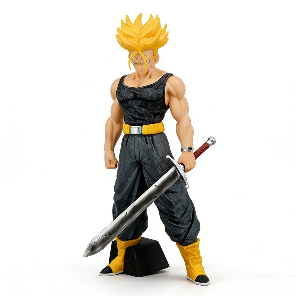 Hot Dragon Ball Trunks Anime Figure Super Saiyan Future Trunks PVC Action Figures GK Statue Collection Model Toys