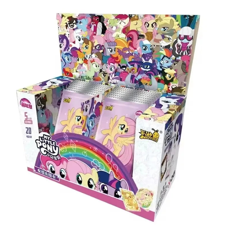 KAYOU Genuine My Little Pony Card Cute Funny Party Friendship Eternal Cards SGR Princess Anime Game Collectible Cards Toys Gifts