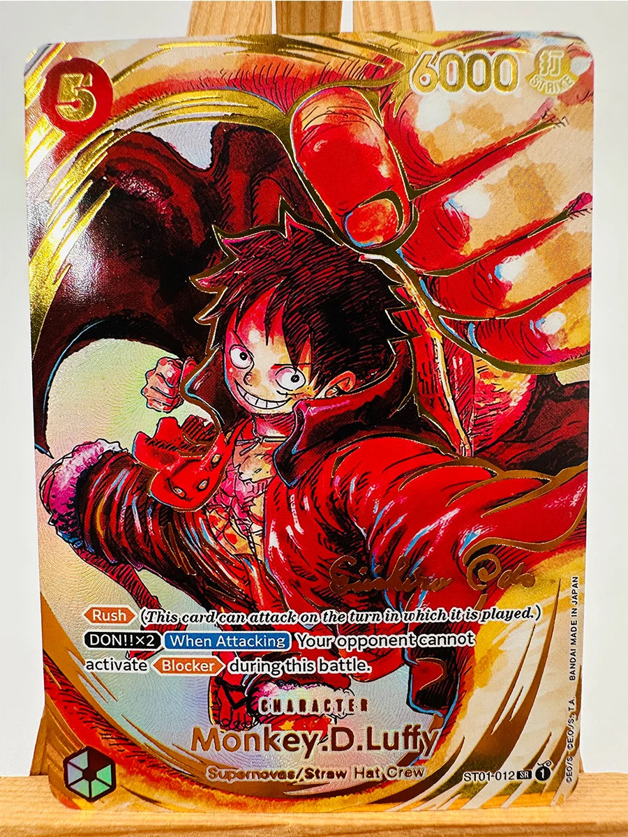 OPCG ONE PIECE Luffy Nami Roger Teach Toys Hobbies Hobby Collectibles Game Collection Anime Cards