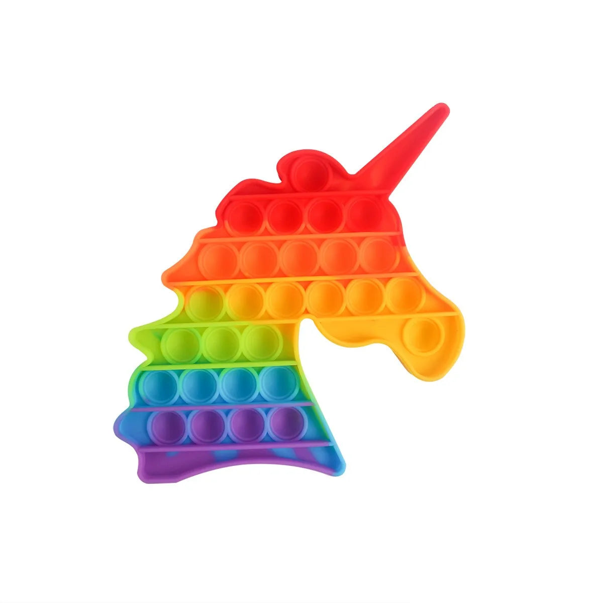 Sensory Toys Rainbow Dinosaur Fidget Toys Children Push Its Kawaii Autism Needs Squishy Stress Reliever Toys Aнтистресс