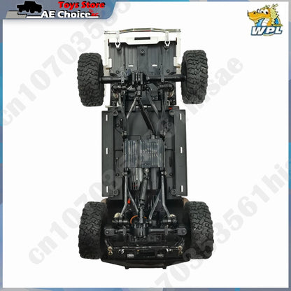 New WPL C64-1 RC Car 1:16 Hailax 2.4G 4WD Remote Control Pick-up Truck Controllable LED Light Electric Toy Off-Road Vehicle Mode