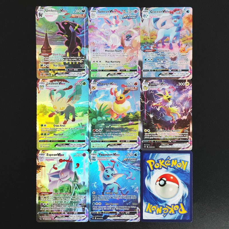 PTCG Foil Proxy English Gengari Rayquaza Vmax Giratian Lugia V Mew Latias Latios EX Collectibles Trading Card Game