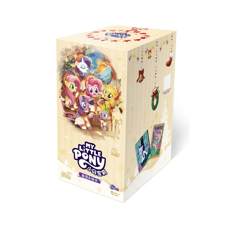 KAYOU Original Anime My Little Pony Card Friendship Eternal Card Hui Moon Bag Peripheral Game Collection Card Kids Toys Gift