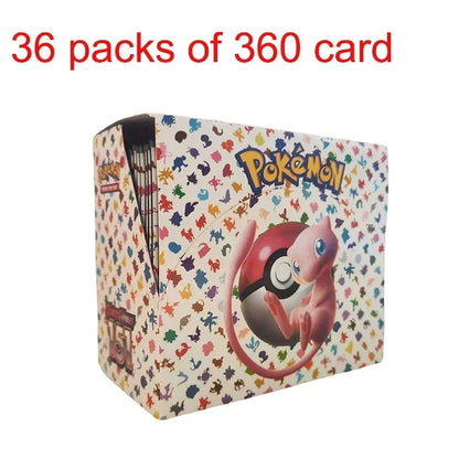 360Pcs Pokemon Card MEGA EVOLUTION Lucario Prismatic Evolutions Game Cartoon English Booster Battle Transaction Card Gift