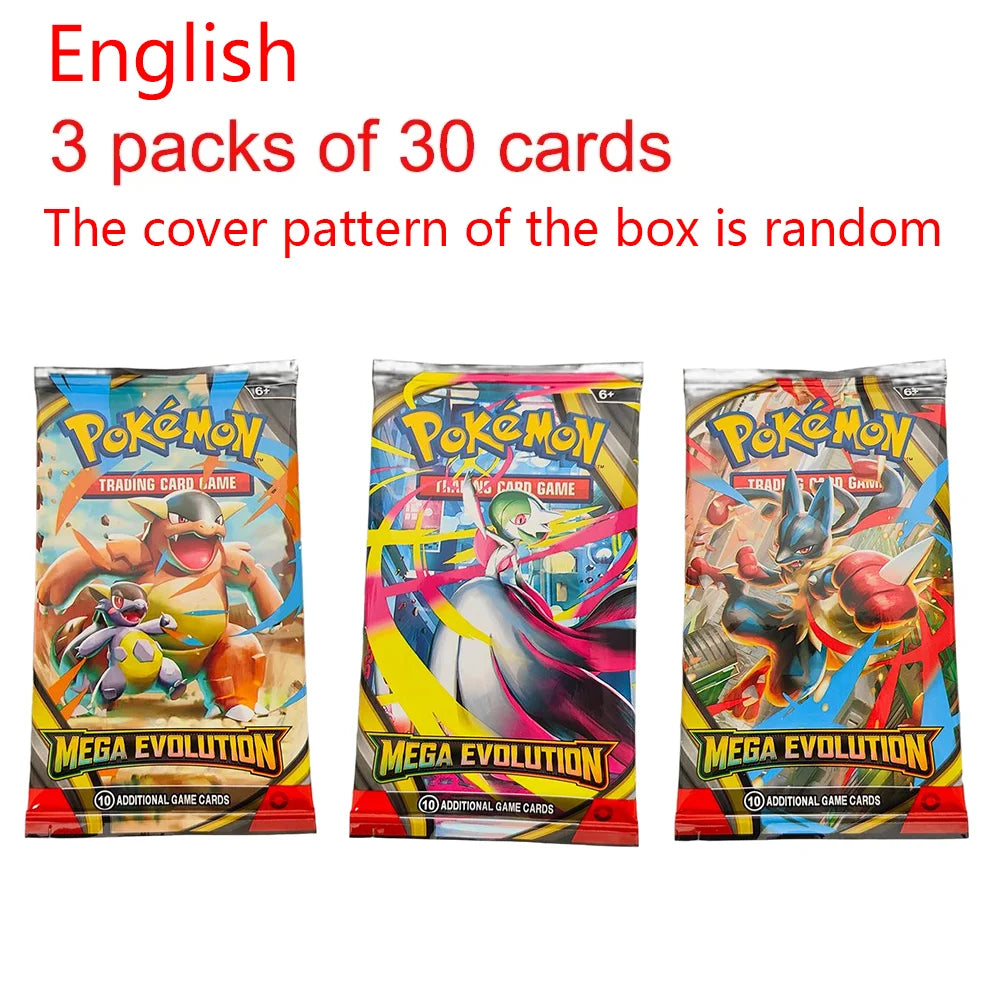 360Pcs Pokemon Card Prismatic Evolutions Scarlet Violet 151 Surging Sparks PALDEAN FATES English Booster Battle Transaction Card