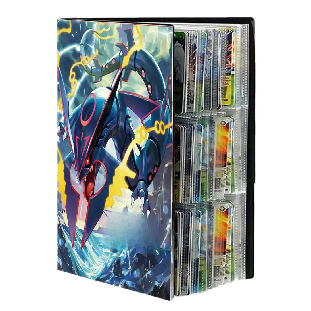 9 Pocket Anime Cover Cards Album Collection Holder Binder Folder Fit For Pokmon YuGiOh TCG Game Sports Football 540 Card Storage