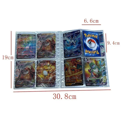 240Pcs Album Pokemon Charizard Cards Album Book Cartoon Anime Pikachu Game Card GX EX Holder Collection Folder Kid Cool Toy Gift