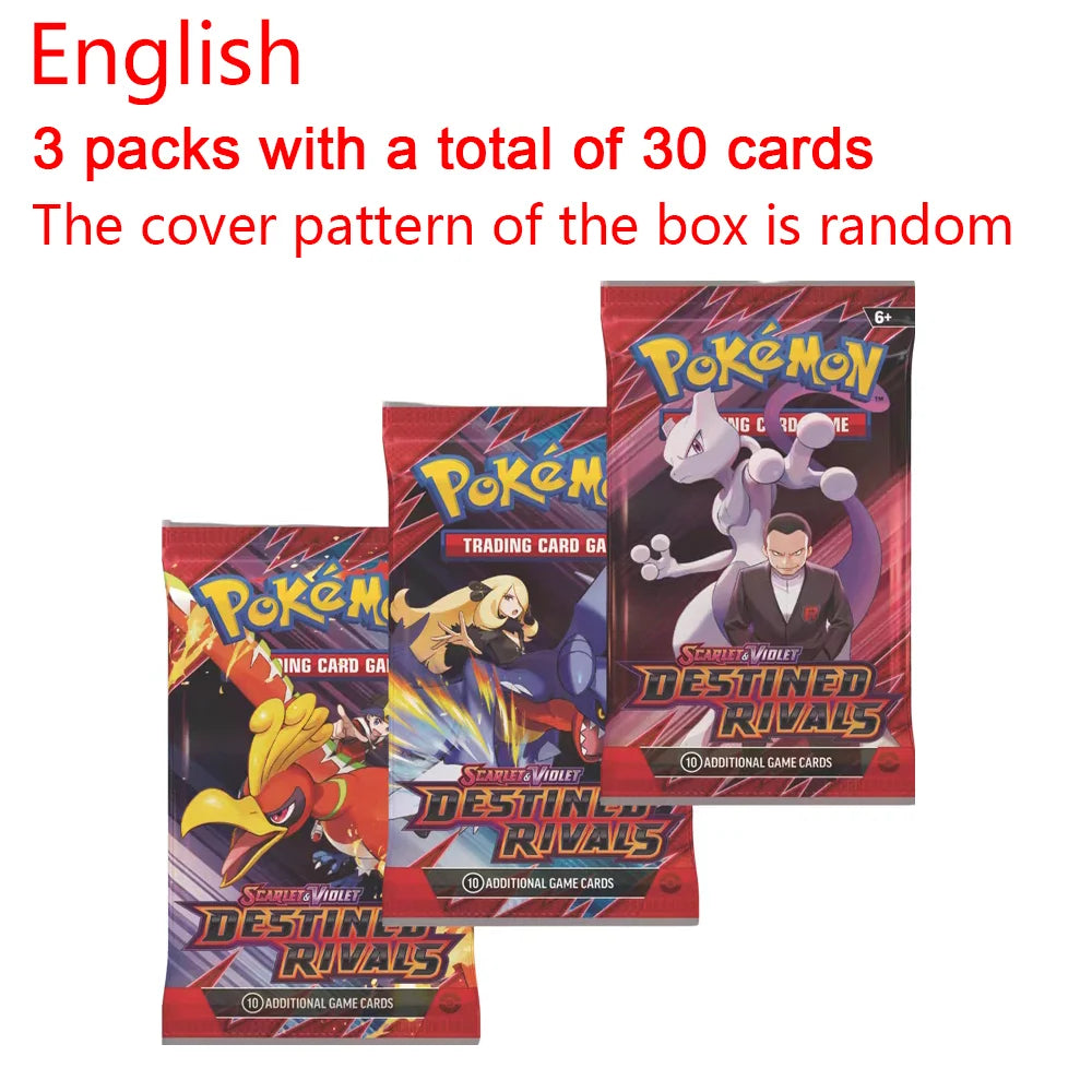 Pokemon Ascended Heroes Card Destined Rivals Prismatic Evolutions Scarlet Violet 151 English ME01 Booster Cards Toys Gifts