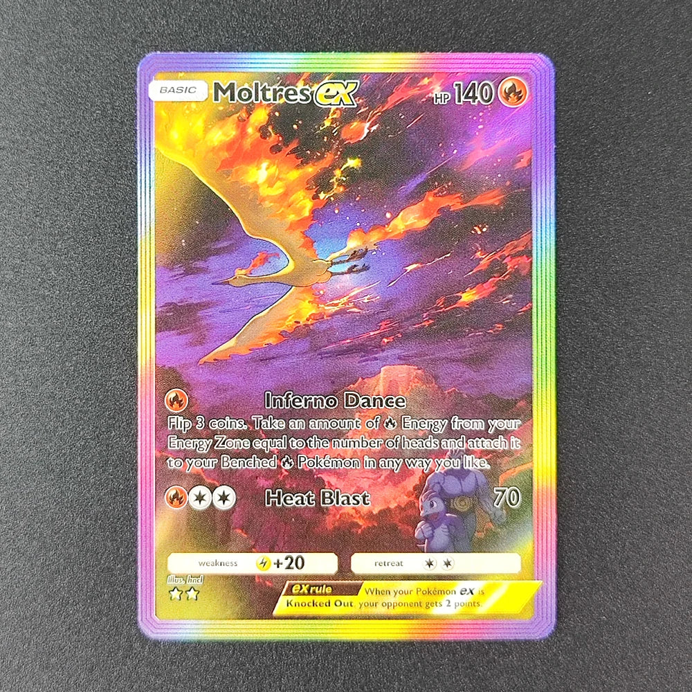 DIY Pokemon TCG Pocket Cards Super Rare Golgaleo Lunala Palkia Arceus Charizard EX APP Game Card