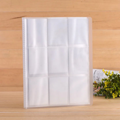 9 Pocket Anime Cover Cards Album Collection Holder Binder Folder Fit For Pokmon YuGiOh TCG Game Sports Football 540 Card Storage