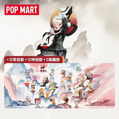 POP MART The Golden Gallop Series Mystery Box Genuine Blind Box Guess Toys Bag Ornament Figurines Home Decor Desktop Dolls Model