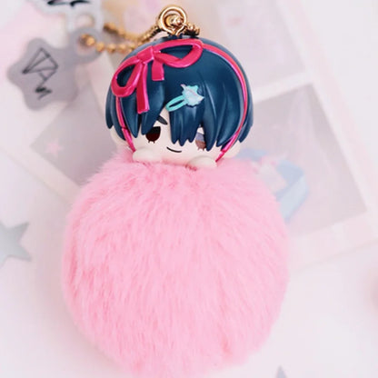 【low price】Anime Alien Stage Character Keychain Luka till Sua Ivan Mizi Hyuna Maumet Mini Plush Mascot Trendy Blind Box Toy Gift