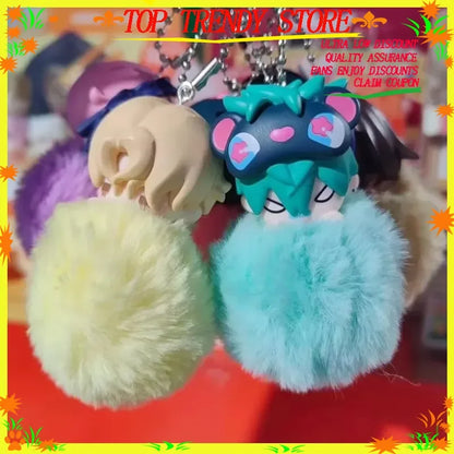 【low price】Anime Alien Stage Character Keychain Luka till Sua Ivan Mizi Hyuna Maumet Mini Plush Mascot Trendy Blind Box Toy Gift