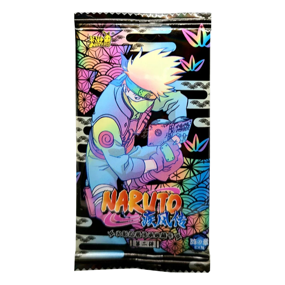 New 10packs KAYOU Naruto Card EX Version Whirlpool Naruto SP Uchiha Madara BP MR Card Collection Card Christmas Halloween Gift