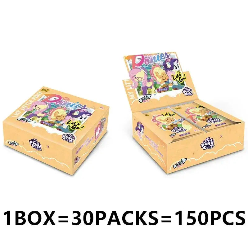 KAYOU Original Anime My Little Pony Card Friendship Eternal Card Hui Moon Bag Peripheral Game Collection Card Kids Toys Gift