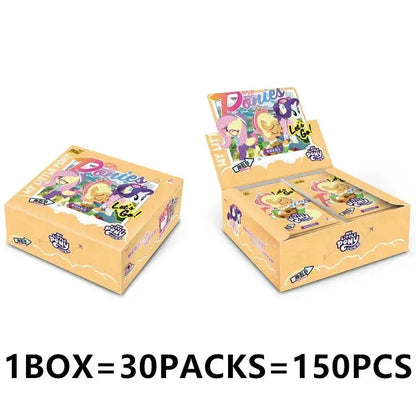 KAYOU Original Anime My Little Pony Card Friendship Eternal Card Hui Moon Bag Peripheral Game Collection Card Kids Toys Gift