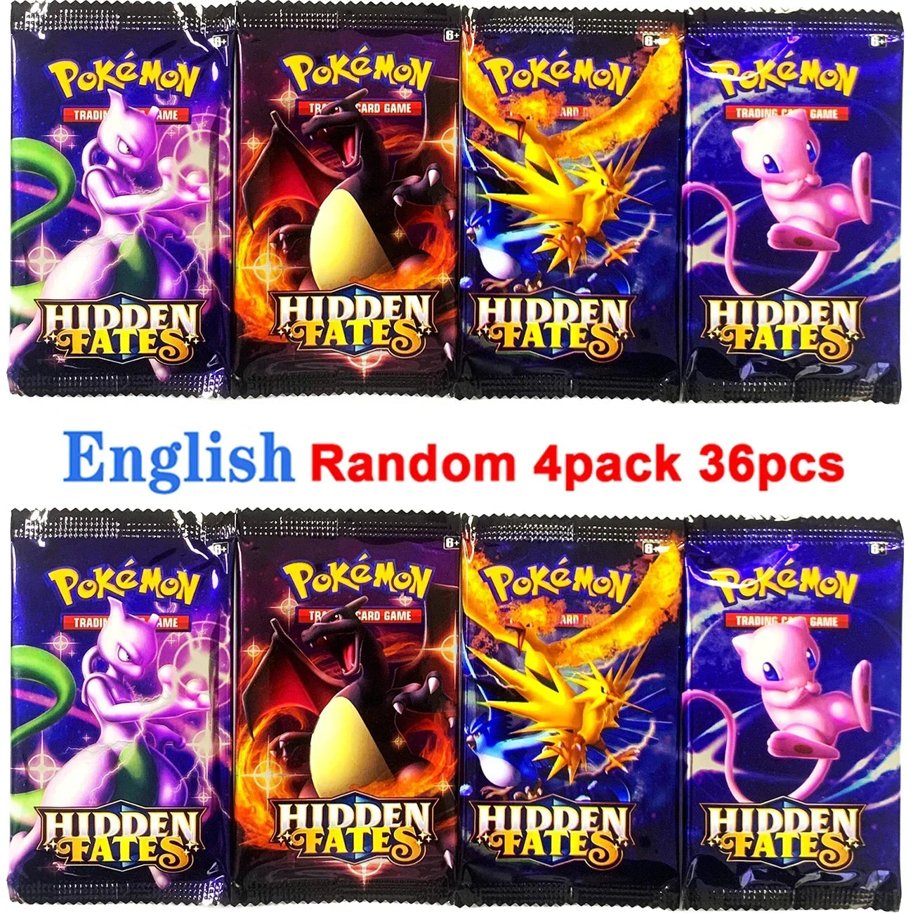 New 36/40Pcs Box Pokemon Card Scarlet & Violet Prismatic Evolutions English Booster Battle Carte Trading Collection Cards Gifts