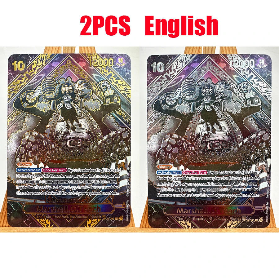 OPCG ONE PIECE Luffy Nami Roger Teach Toys Hobbies Hobby Collectibles Game Collection Anime Cards