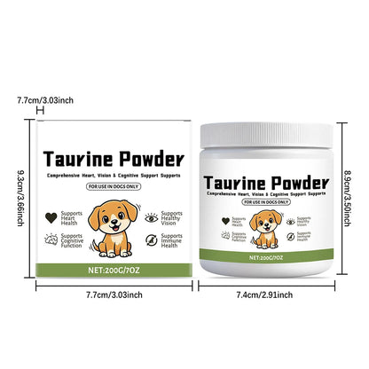 99.9% Pure Taurine Powder Easy-to-mix Powder For Daily Meals. Caring Pet Parent
