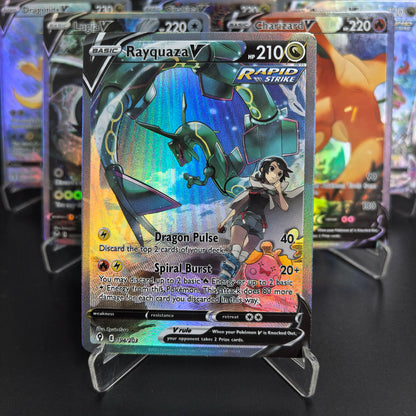 DIY PTCG Pokemon Collection Cards Charizard Rayquaza Lugia Giratina V  Self Made Cards Classic Game Anime Cards Gift Toys