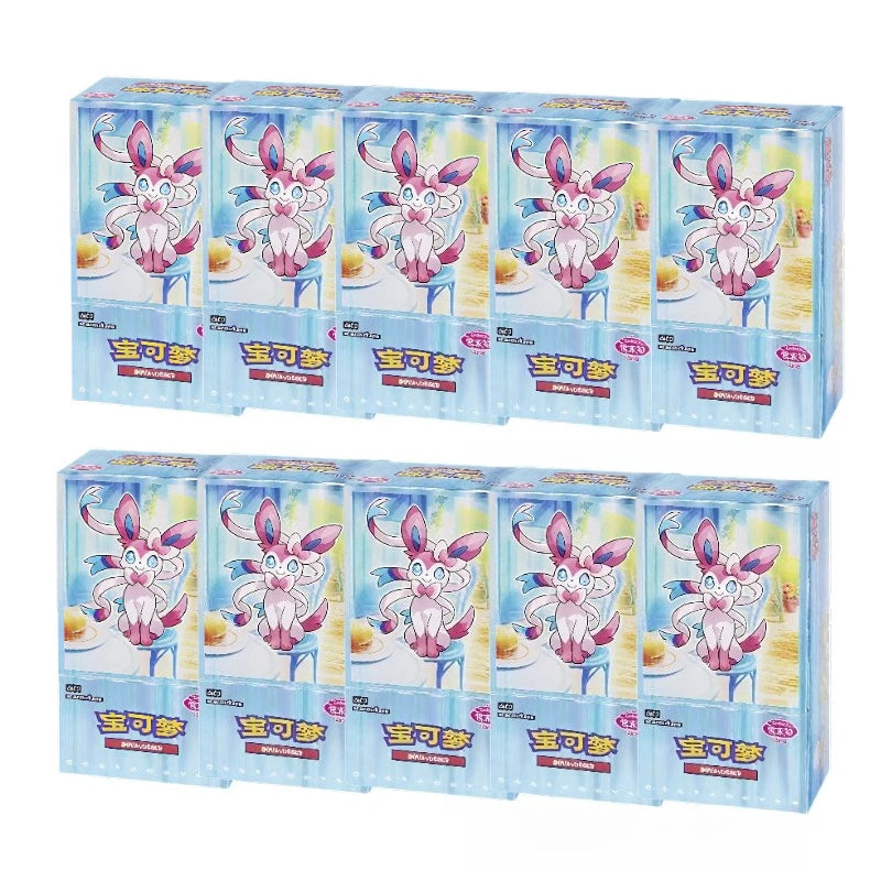 100%Original Pokemon Gem Pack Vol3 Edition Cards Anime Pokemon PTCG Trading Gem Bag 2 Cards Collected Toy Social Birthday Gift