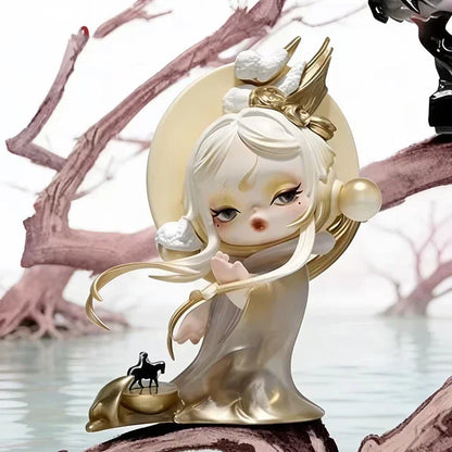 POP MART The Golden Gallop Series Mystery Box Genuine Blind Box Guess Toys Bag Ornament Figurines Home Decor Desktop Dolls Model