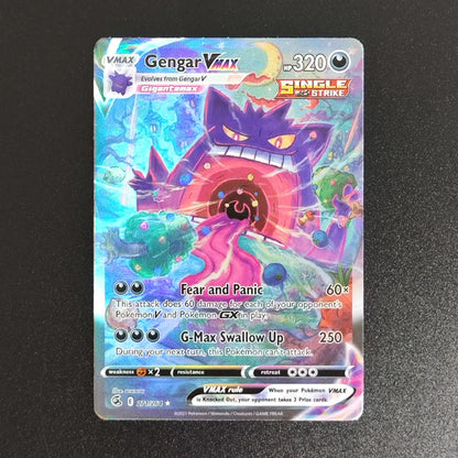 PTCG Foil Proxy English Gengari Rayquaza Vmax Giratian Lugia V Mew Latias Latios EX Collectibles Trading Card Game