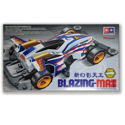 Spider king mini four-wheel drive car, 1/32 scale super assembly model car, classic spider racing toy collection & gift.