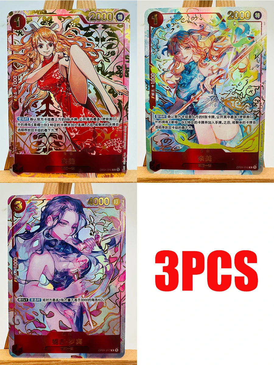OPCG ONE PIECE Luffy Nami Roger Teach Toys Hobbies Hobby Collectibles Game Collection Anime Cards