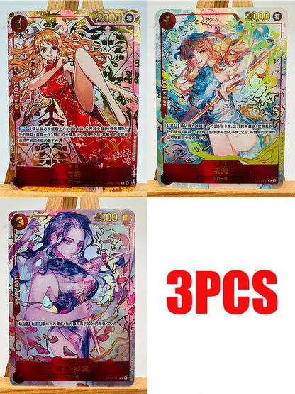 OPCG ONE PIECE Luffy Nami Roger Teach Toys Hobbies Hobby Collectibles Game Collection Anime Cards