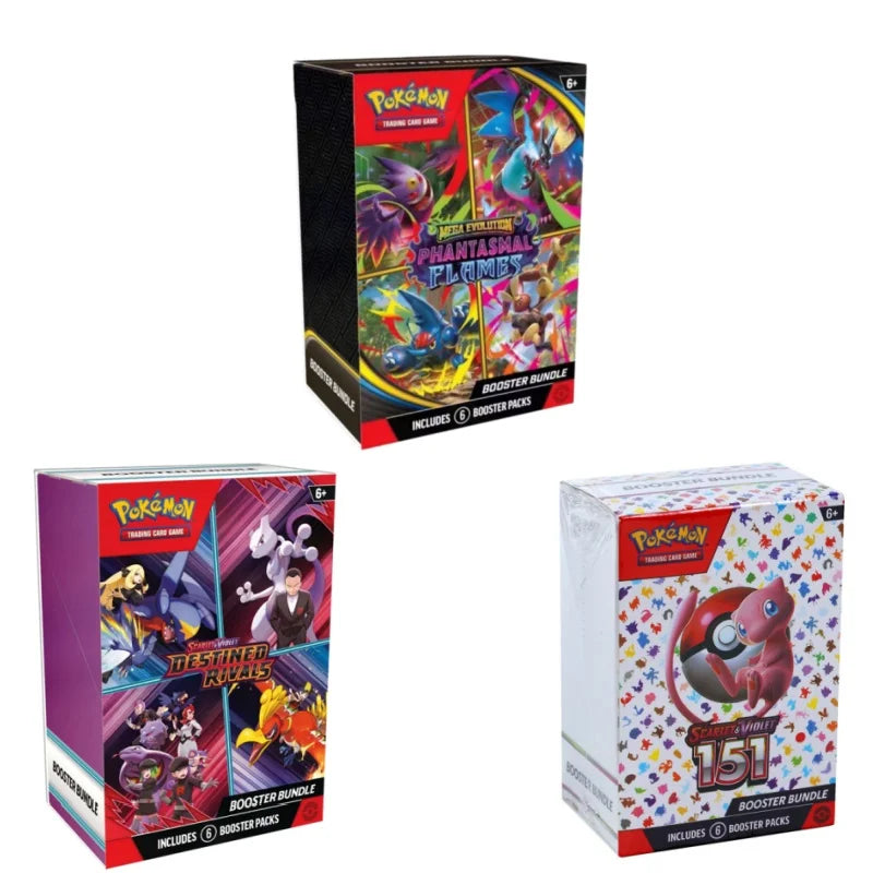 Pokemon Card v10 Booster bundle M2 Booster bundle Prismatic Evolutions Scarlet Violet 151 English Booster Transaction Cards Gift