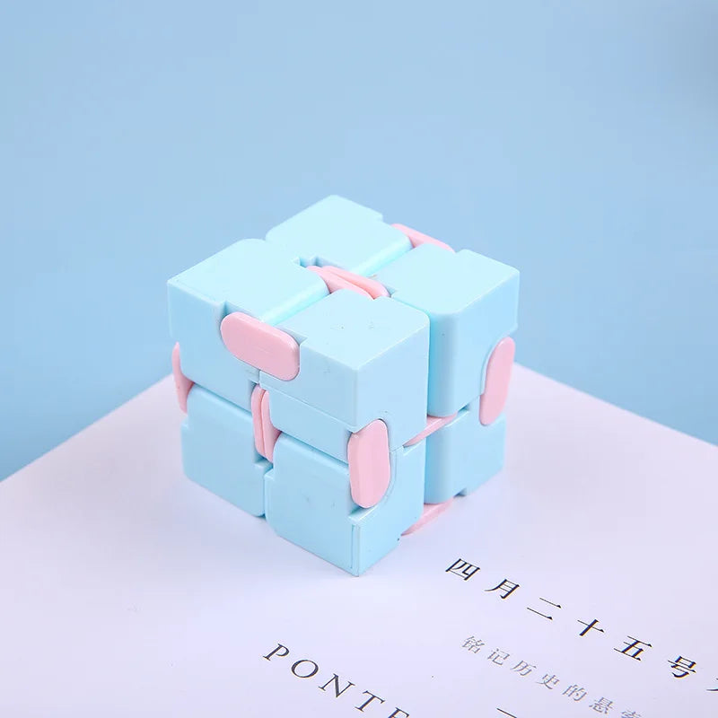 NEW Puzzle Cube Durable Exquisite Decompression Toy Infinity Magic Cube For Adults Kids Fidget Toys Antistress Anxiety Desk Toy