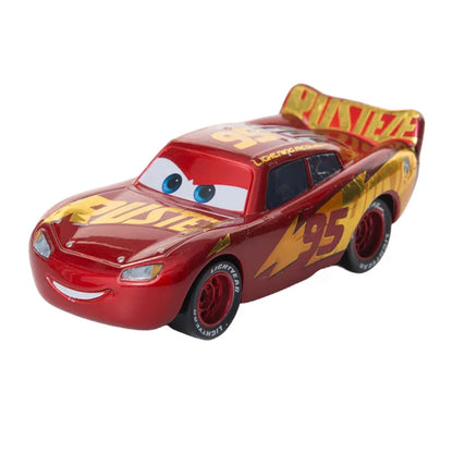 Cars Disney Pixar Cars Lightning McQueen rhapsody matador bulldozer truck Mater harvester 1:55 Diecast Metal Car Model Toy