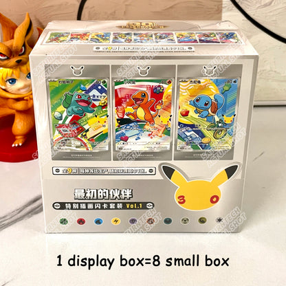 New Original Pokemon Card Scarlet & Violet 14.0 Charizard Ganger Trading PTCG Card Collected Chinese Version Card Collection Toy