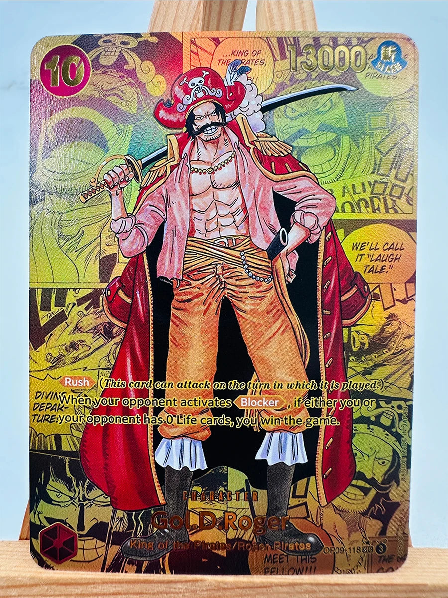 OPCG ONE PIECE Luffy Nami Roger Teach Toys Hobbies Hobby Collectibles Game Collection Anime Cards
