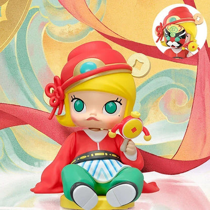 POP MART The Golden Gallop Series Mystery Box Genuine Blind Box Guess Toys Bag Ornament Figurines Home Decor Desktop Dolls Model
