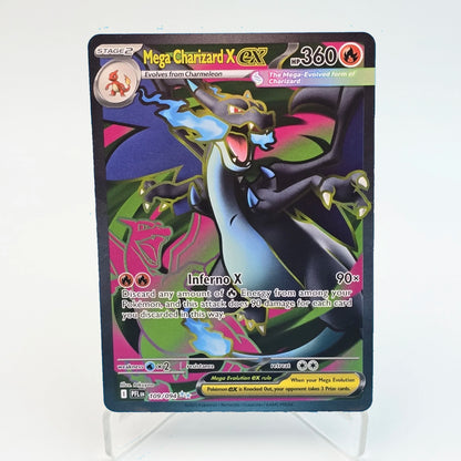 PKM Mega Dream ex Phantasmal Flames Inferno X Set Dragonite Gengar Charizard X SAR/MA/MUR Rare Card Replica Proxy Game Cards