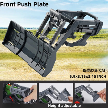 Large Scale Tractor toys DIY Farmer Car Playset Toy Transport Trailer Engineering  Birthday Gifts