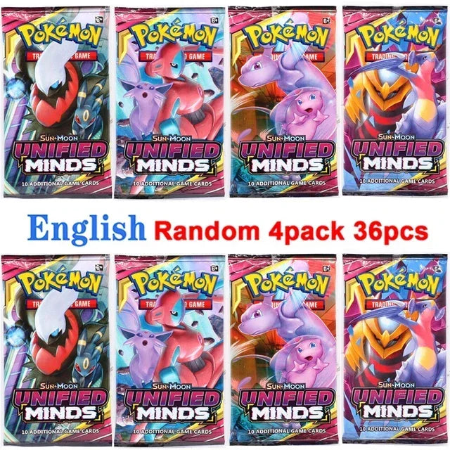 New 36/40Pcs Box Pokemon Card Scarlet & Violet Prismatic Evolutions English Booster Battle Carte Trading Collection Cards Gifts