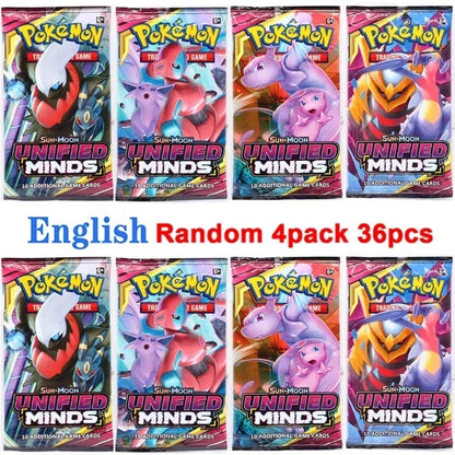 New 36/40Pcs Box Pokemon Card Scarlet & Violet Prismatic Evolutions English Booster Battle Carte Trading Collection Cards Gifts