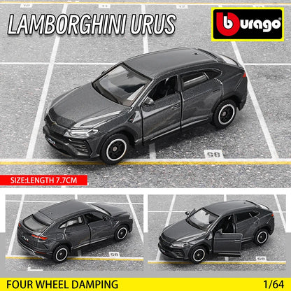 Bburago 1:64 GOLF GT 2017 2020 mustang shelby gt500 Car Model Collection Kids Xmas Gift Toys for Boys Ferrari  Benz Volkswagen
