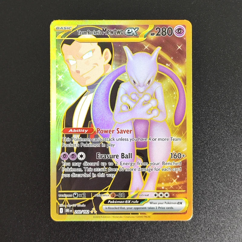 PTCG Foil Proxy English Gengari Rayquaza Vmax Giratian Lugia V Mew Latias Latios EX Collectibles Trading Card Game