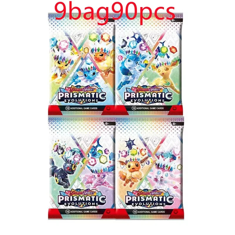 *Prismatic Evolutions 360Pcs Pokemon Card Journey Together Stellar Crown 151 Ultra Prism English Booster Battle Transaction *///