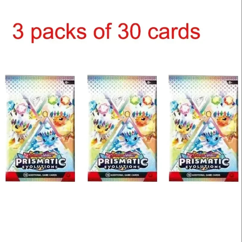 *Prismatic Evolutions 360Pcs Pokemon Card Journey Together Stellar Crown 151 Ultra Prism English Booster Battle Transaction *///