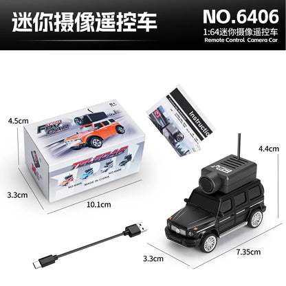 WLtoys 6405 6406-C Remote Control Camera Car With FPV View 720P Video APP Control VR Function 2.4G WiFi RC Drift Car 1:64 Scale